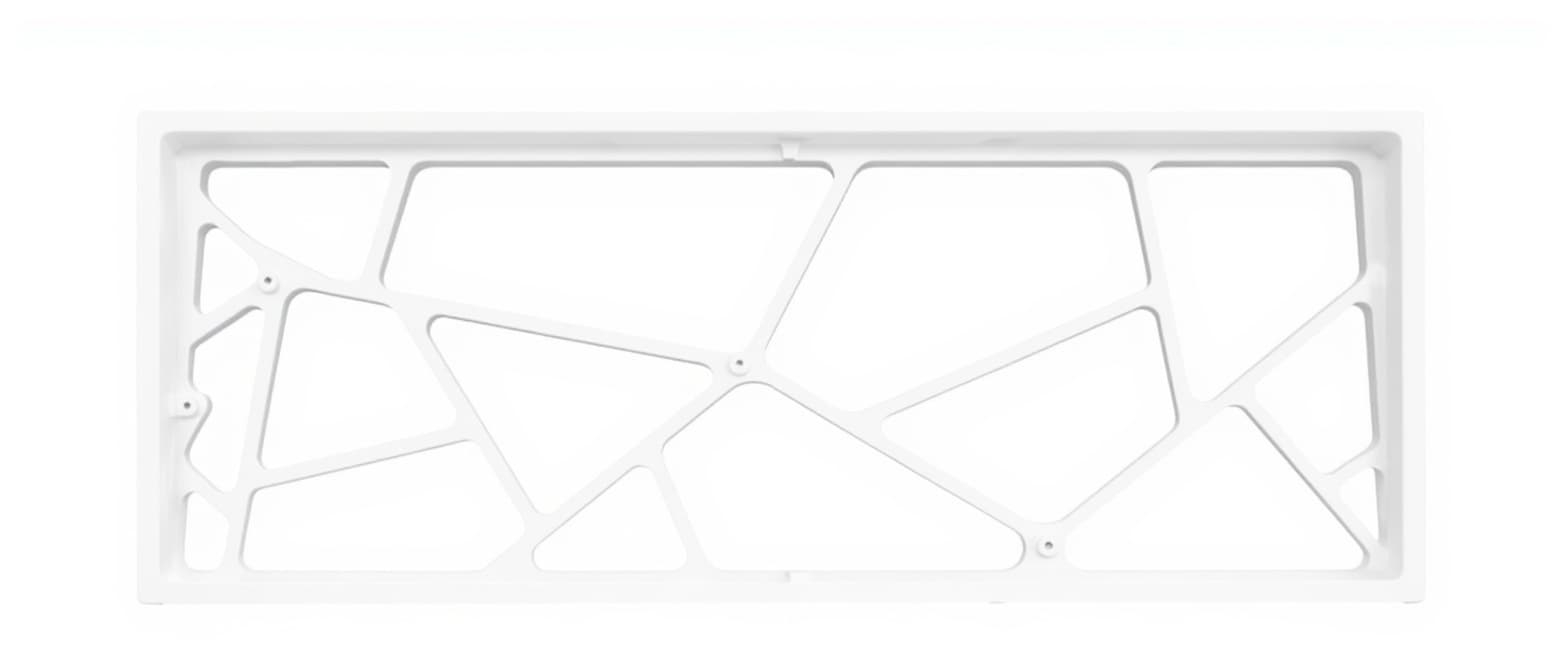 white plastic window