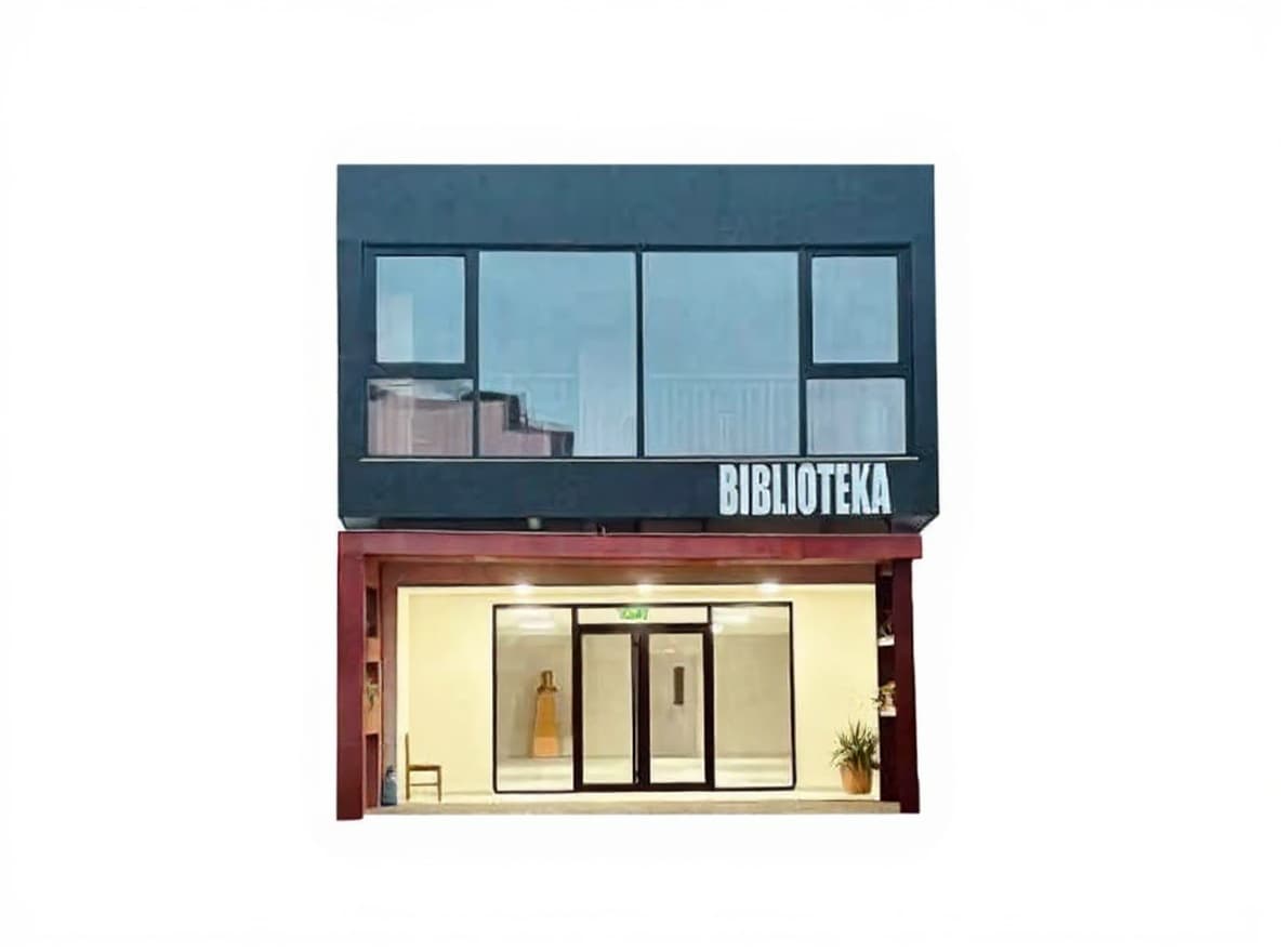 biblioteka sign