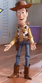 wooden cowboy toy