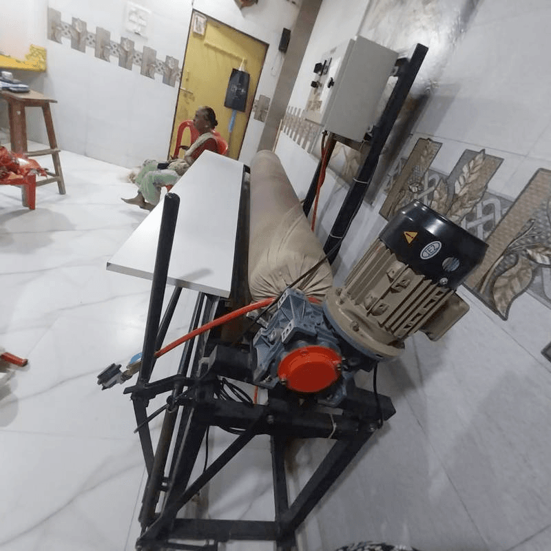 metal motorized table