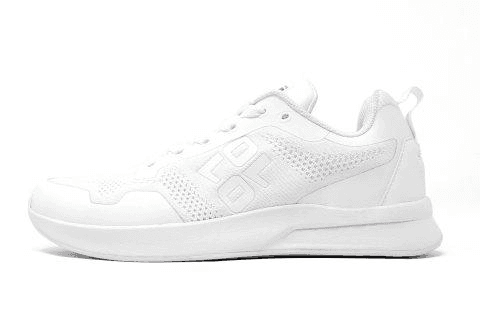 white sneaker