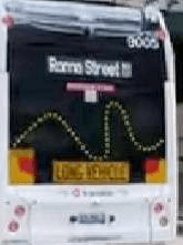 bus stop sign