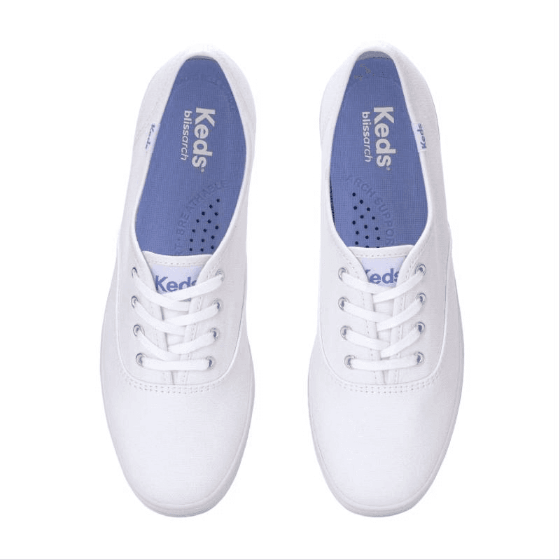 white sneakers