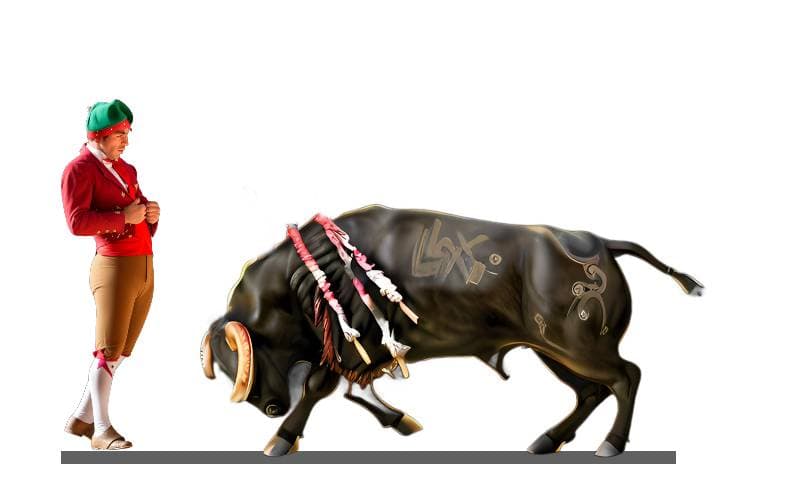 metal bull