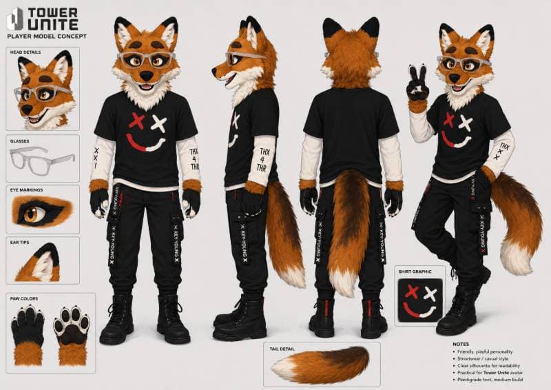 toy fox costume