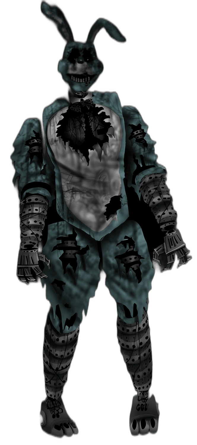 metal rabbit costume