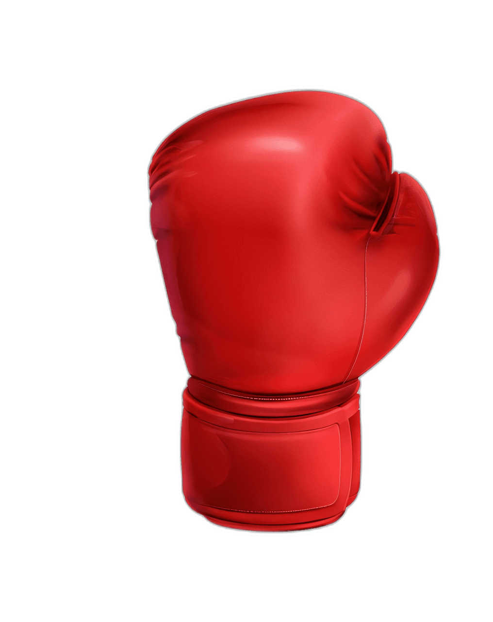single red boxing glove