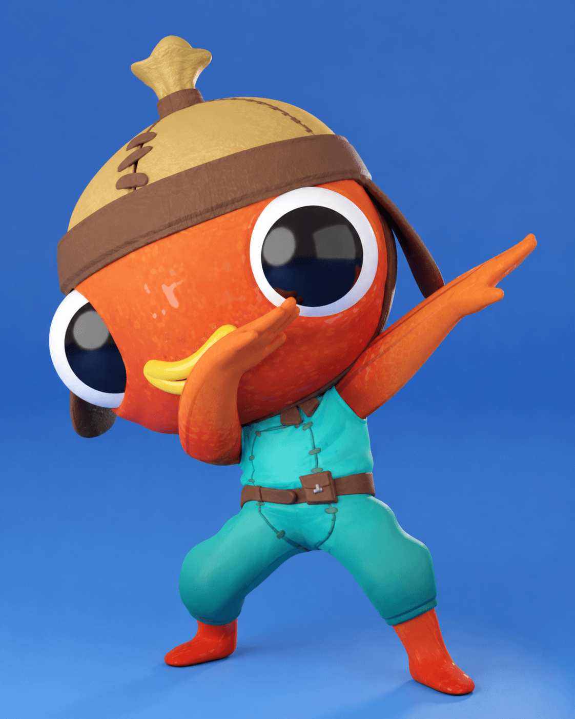 Fishstick Fortnite character dabbing