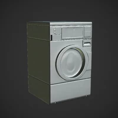 Speed Queen — 3D model generated with MakeIt3D