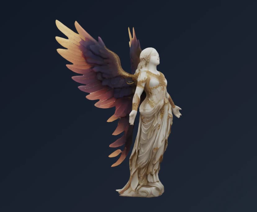 Angel - Photo to 3D Model