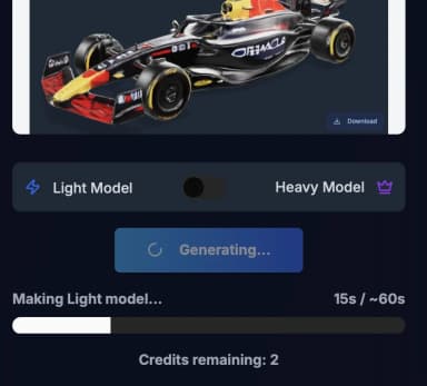 AI processes your image - Step 2