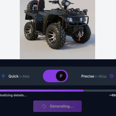 AI processes your image - Step 2