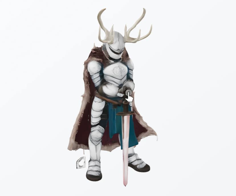 Warrior - Photo to 3D Model