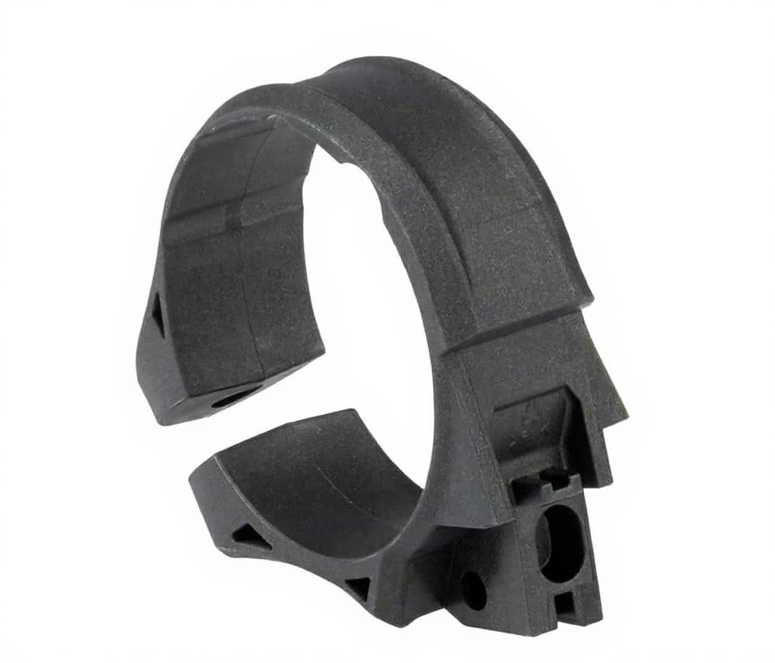 black plastic clamp