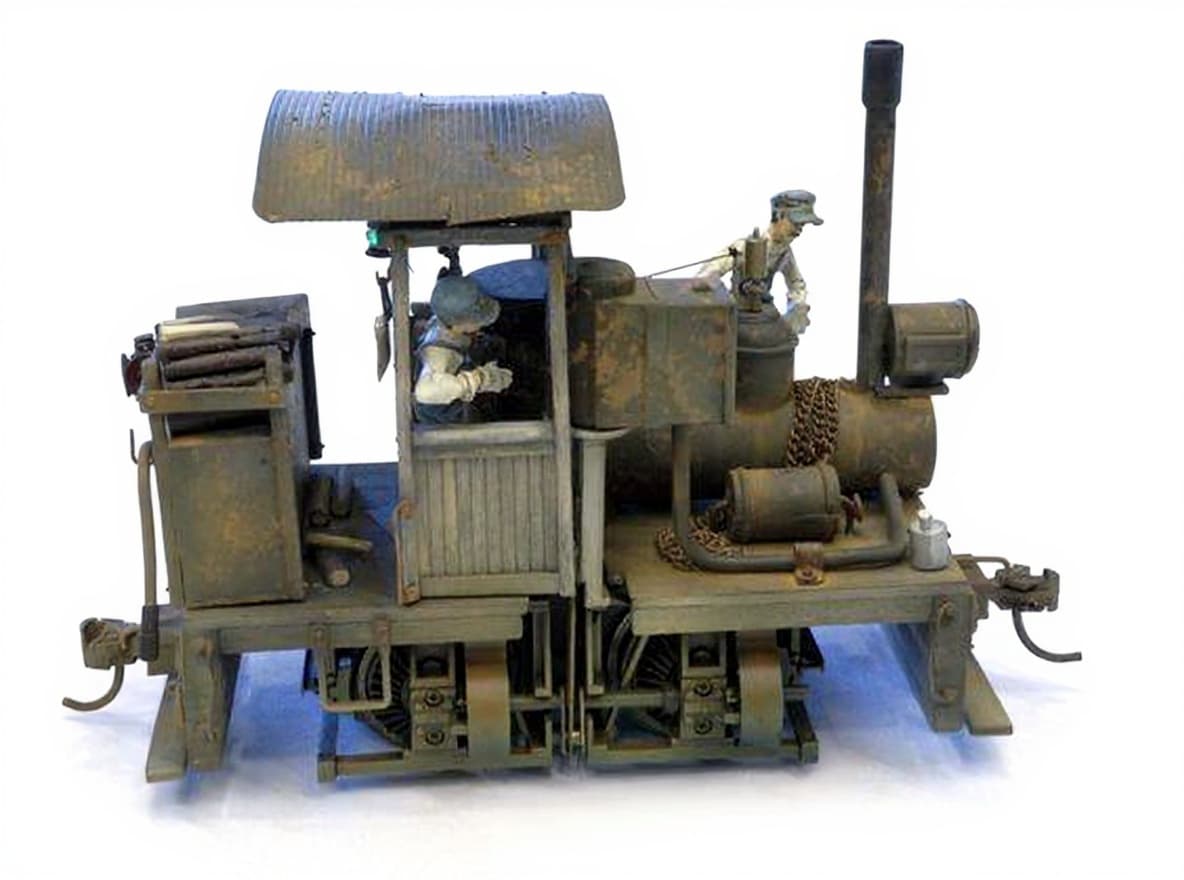 metal tractor