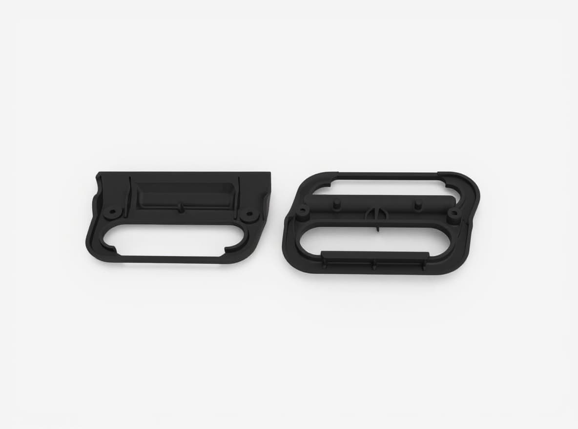 black plastic gun