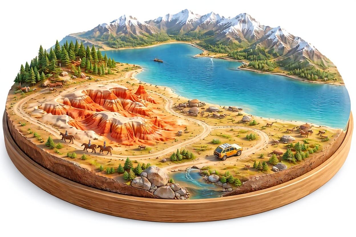 wooden tray