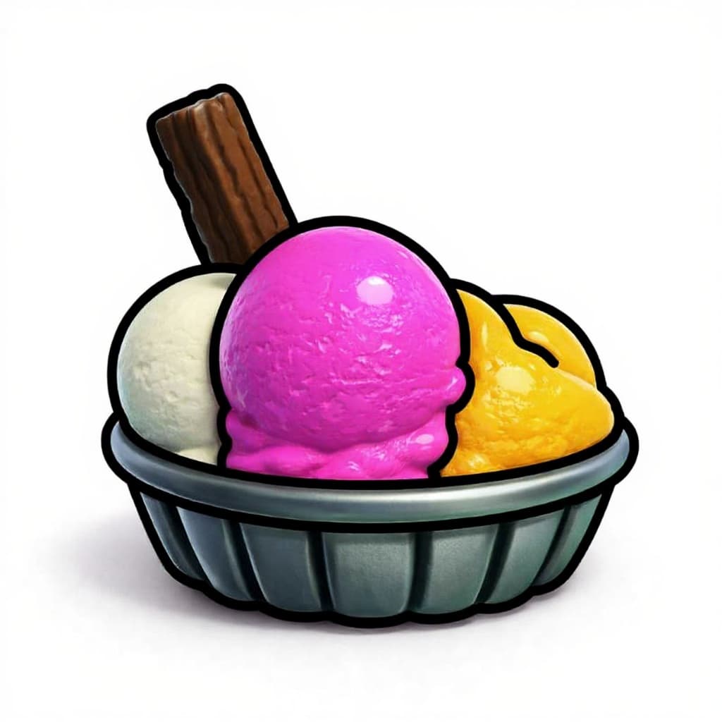 ice cream sundae