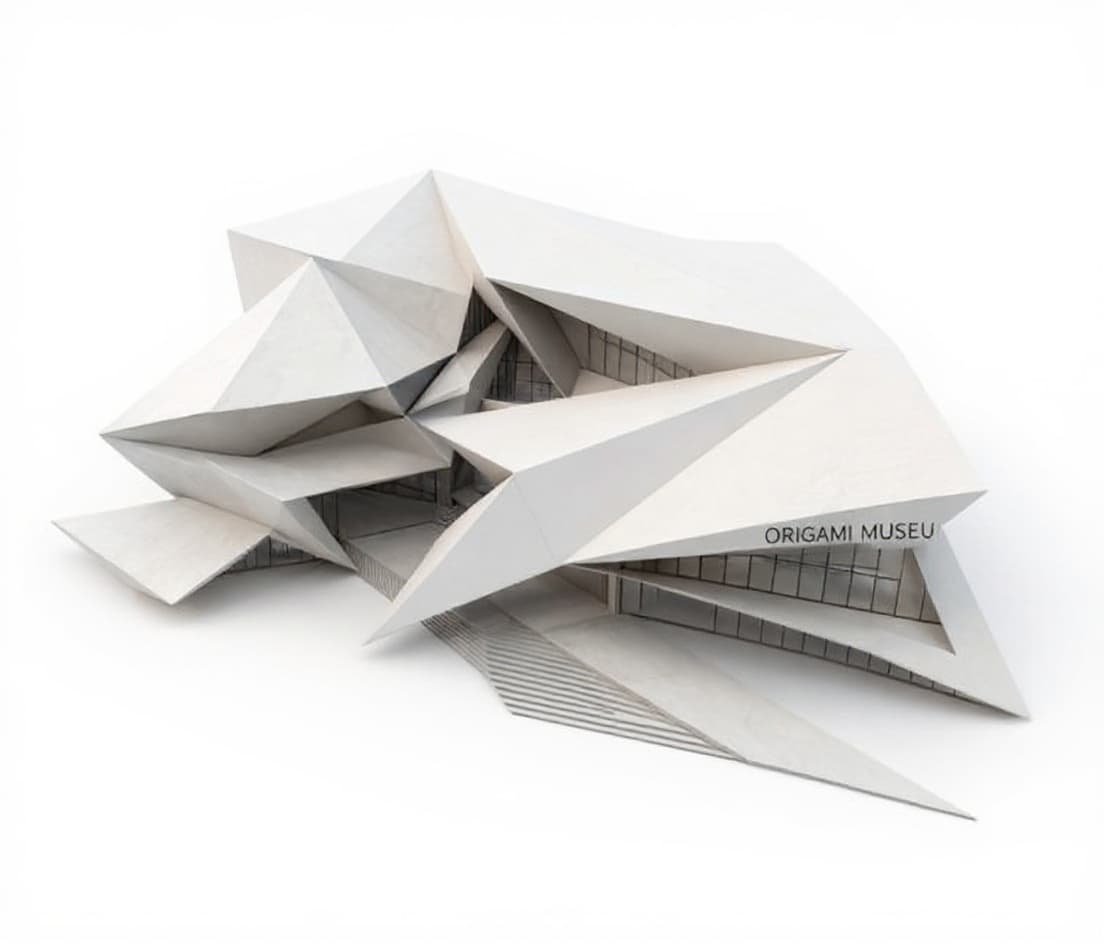 abstract architectural model