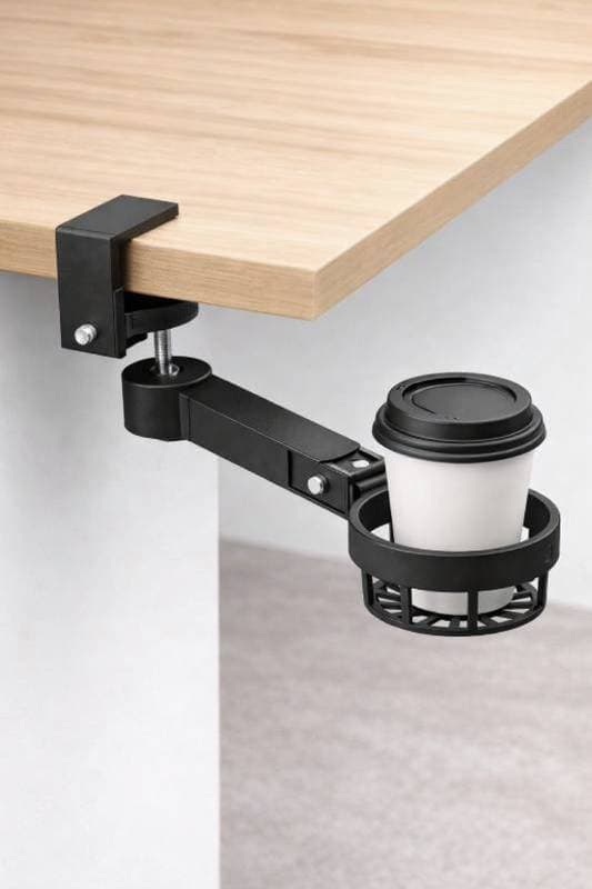 black cup holder