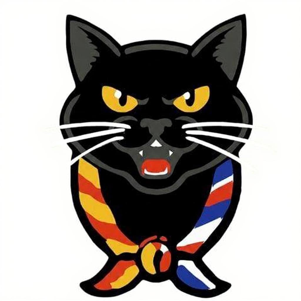 black cat