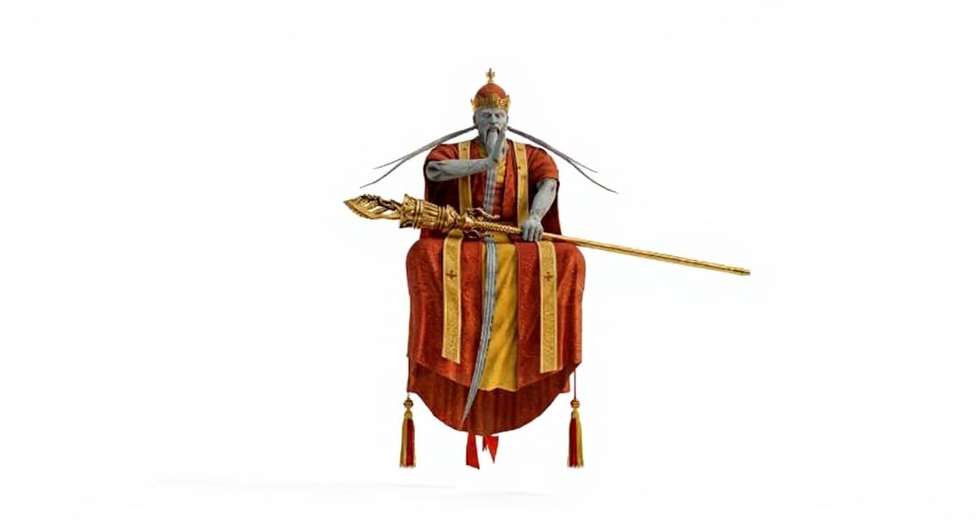 gold staff