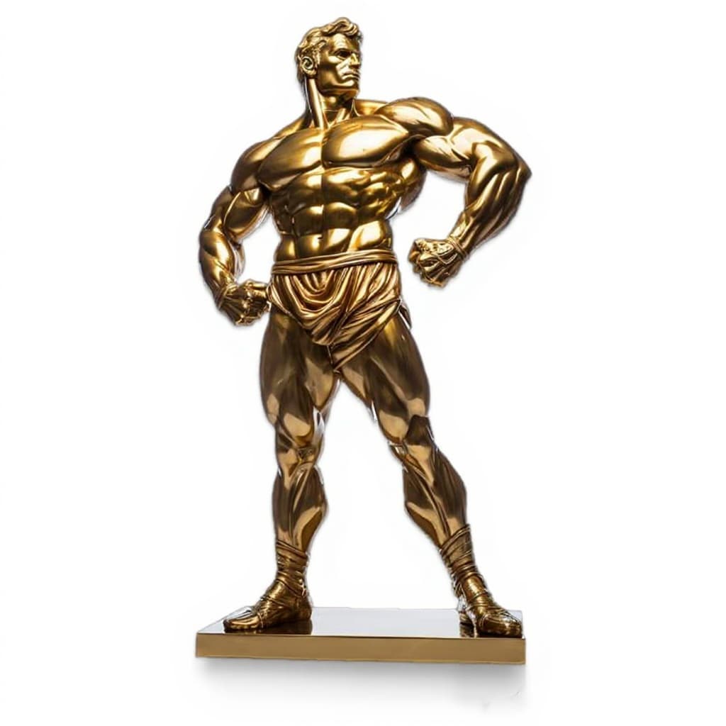 gold statue