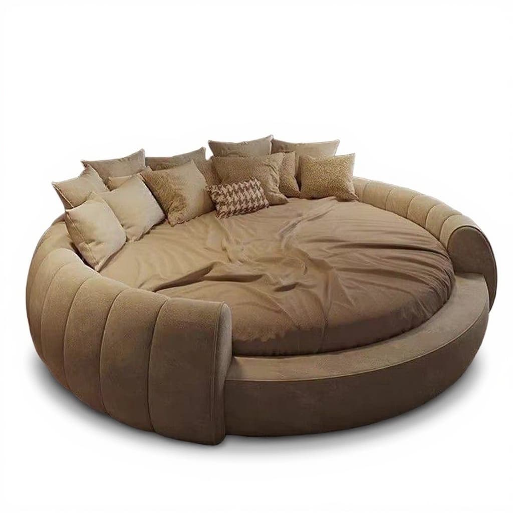 round bed