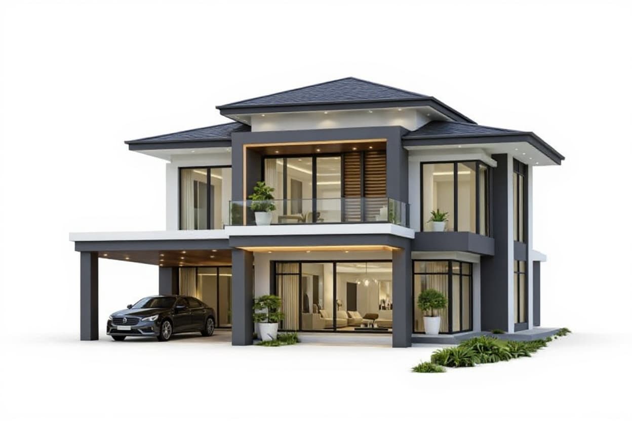 modern house