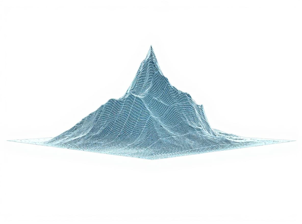 3d model mountain