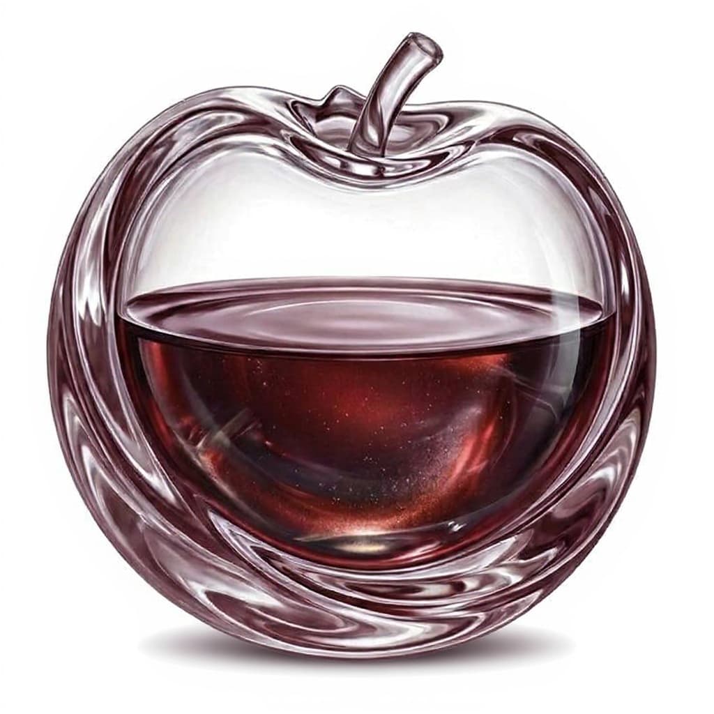 glass apple