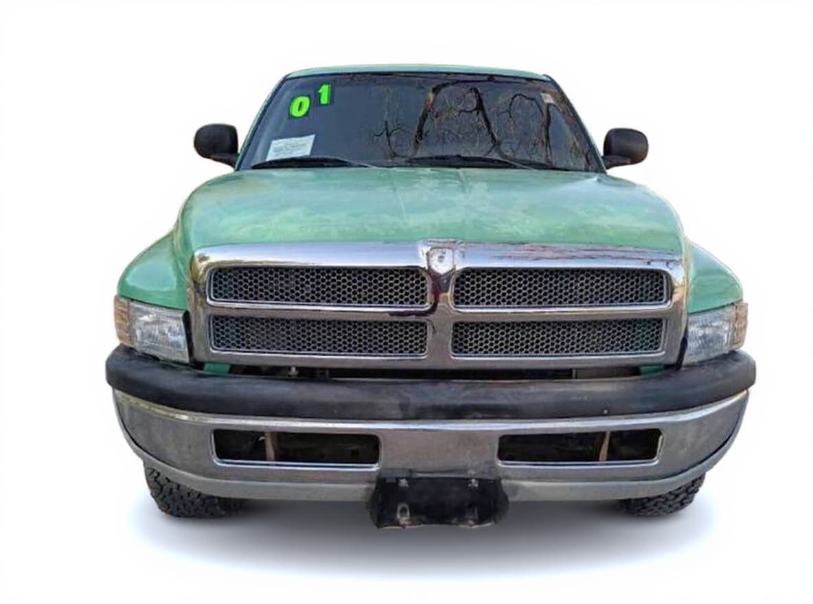 green truck