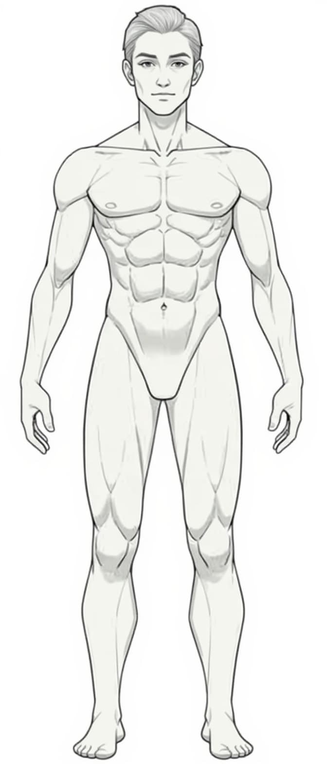 human male figure