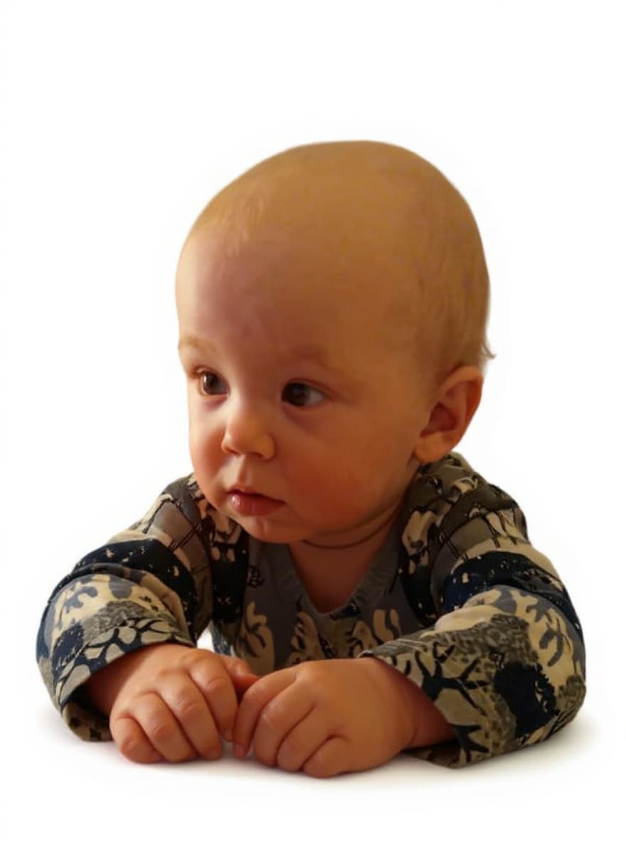 baby crawling