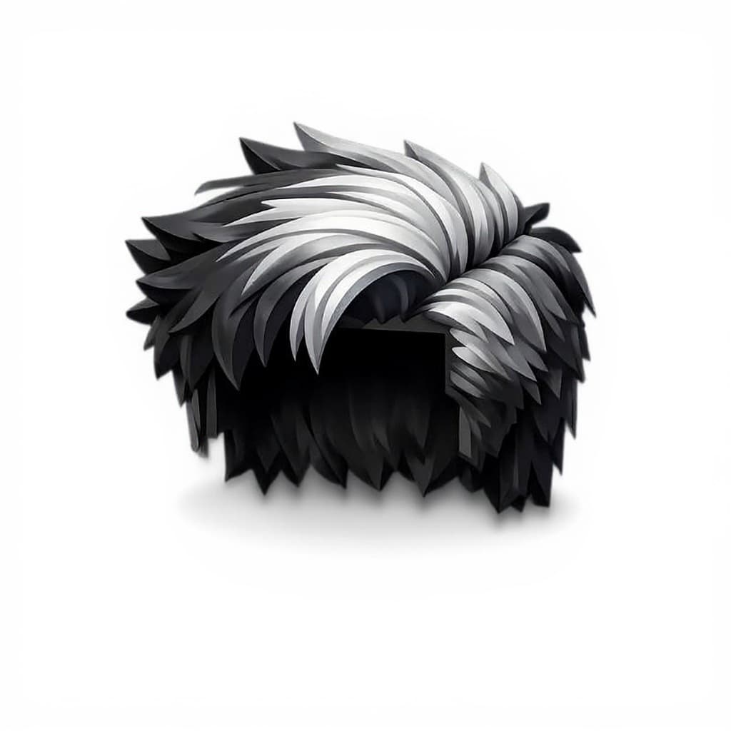 black and silver