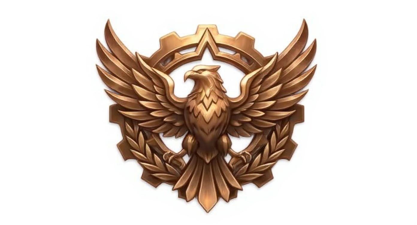 metal emblem
