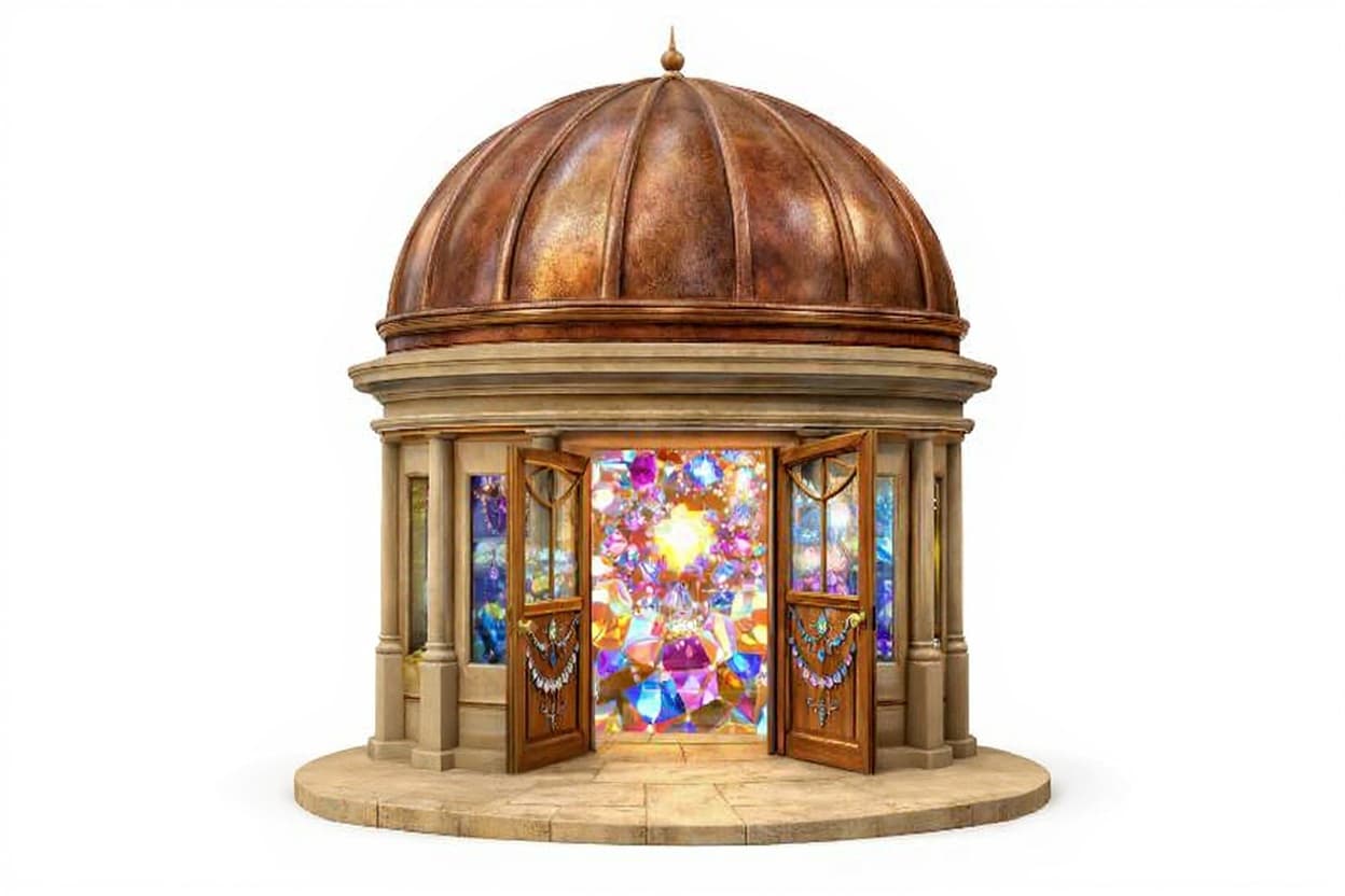 stained glass portal