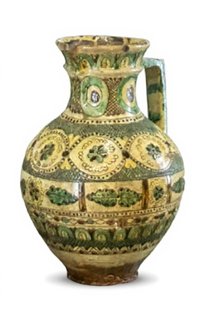 pottery vase
