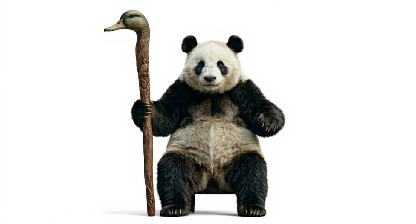 wooden staff