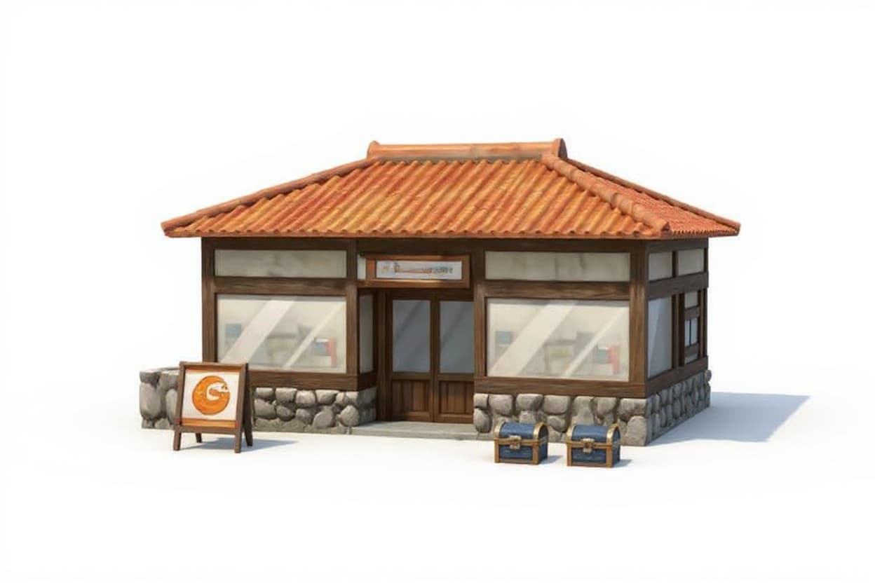 wooden building