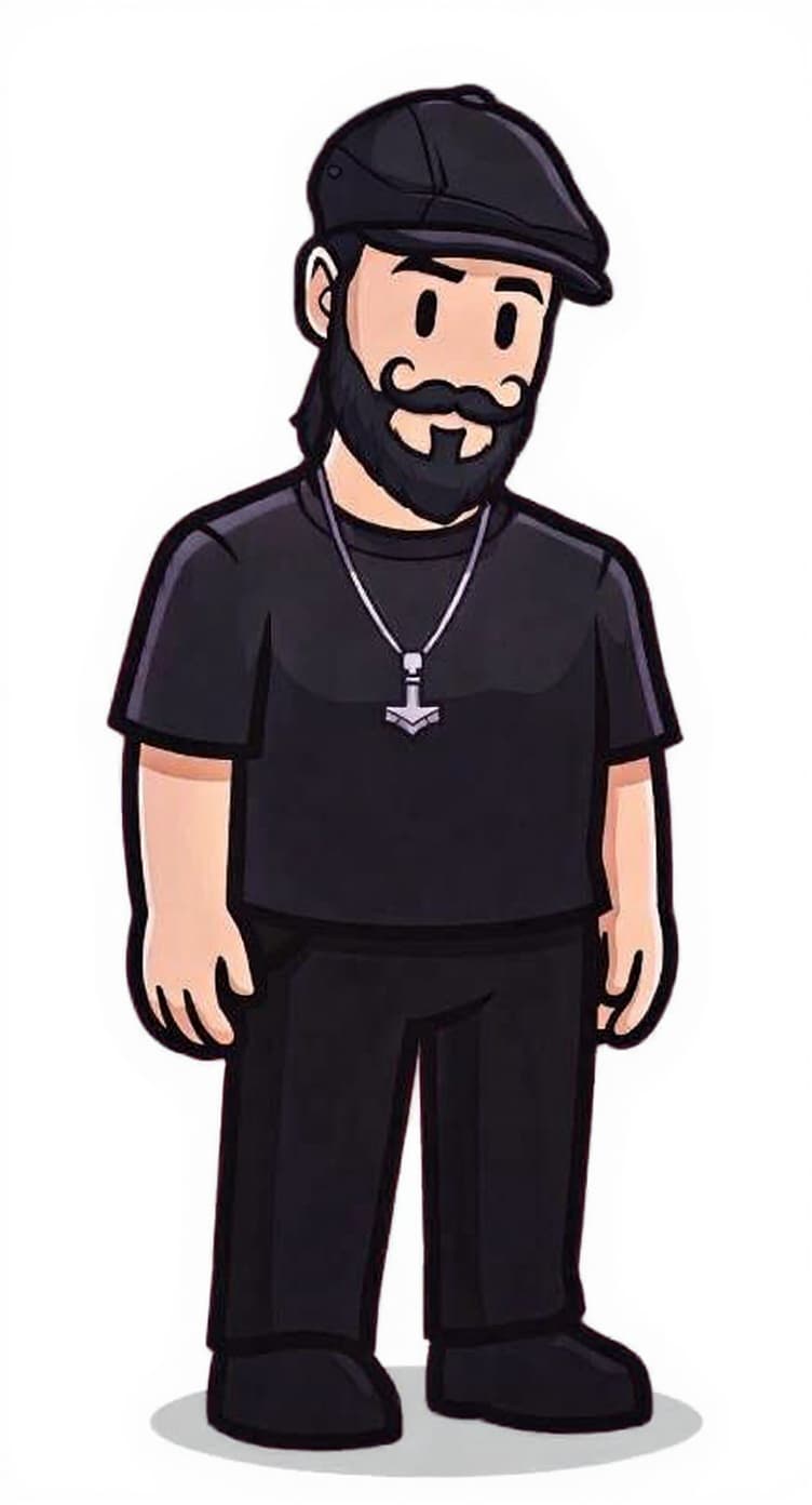 metal anchor necklace