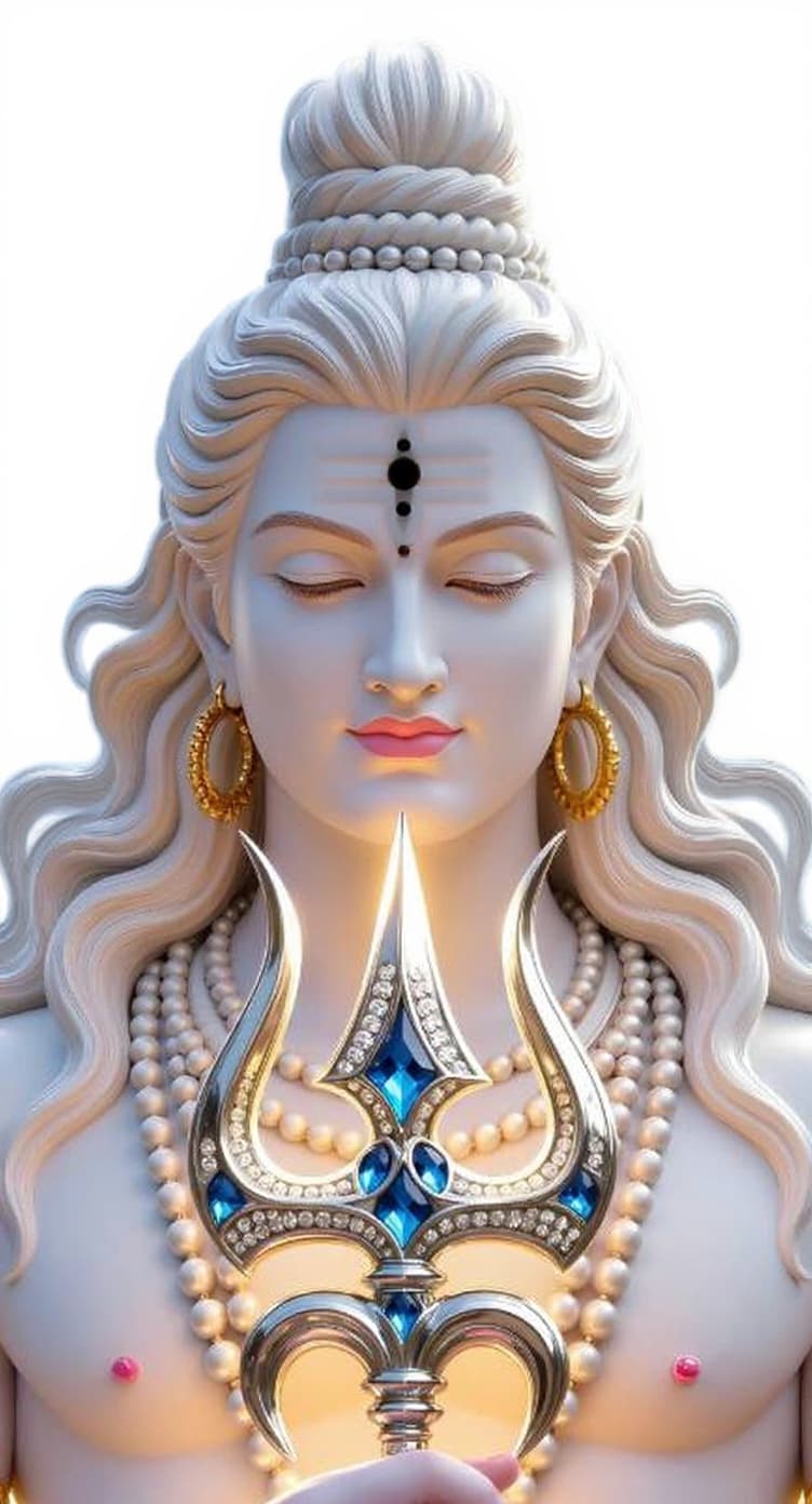 trident statue