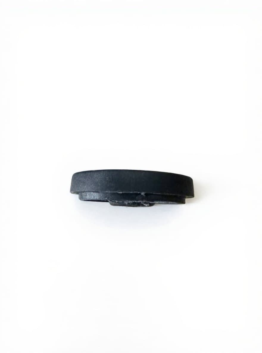 black plastic disc