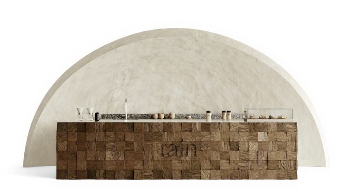 wooden bar