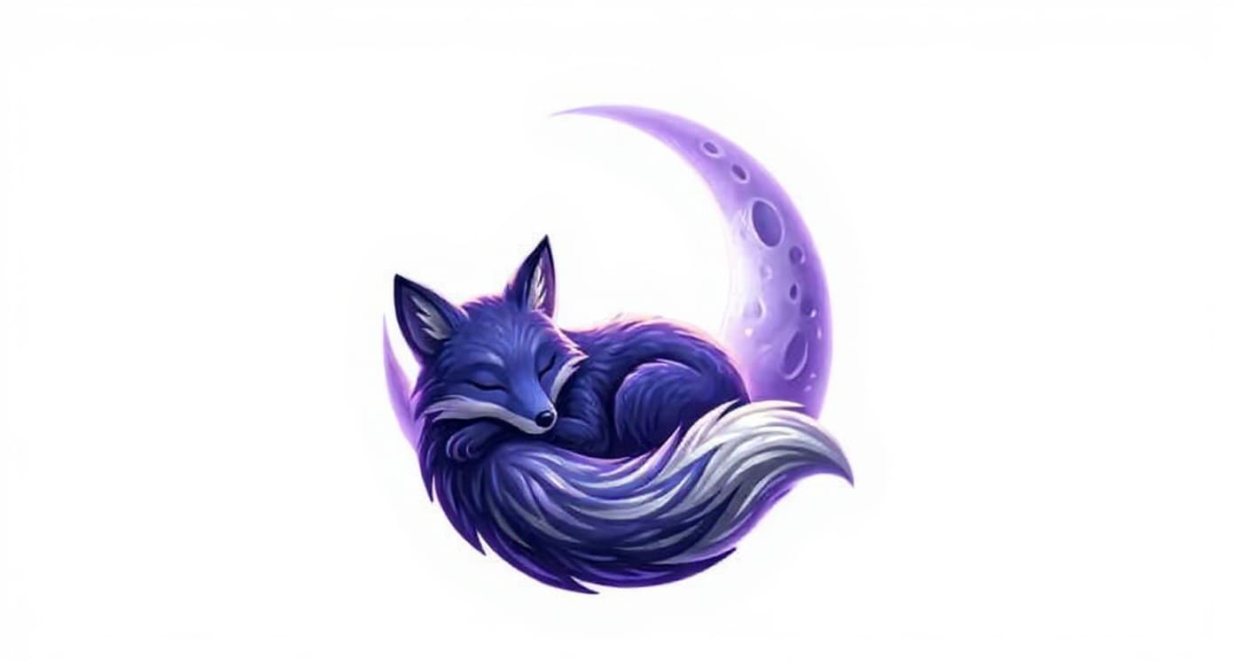 crescent moon with