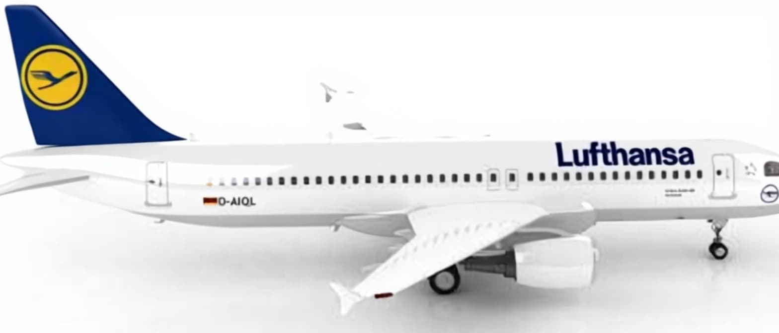 white airplane