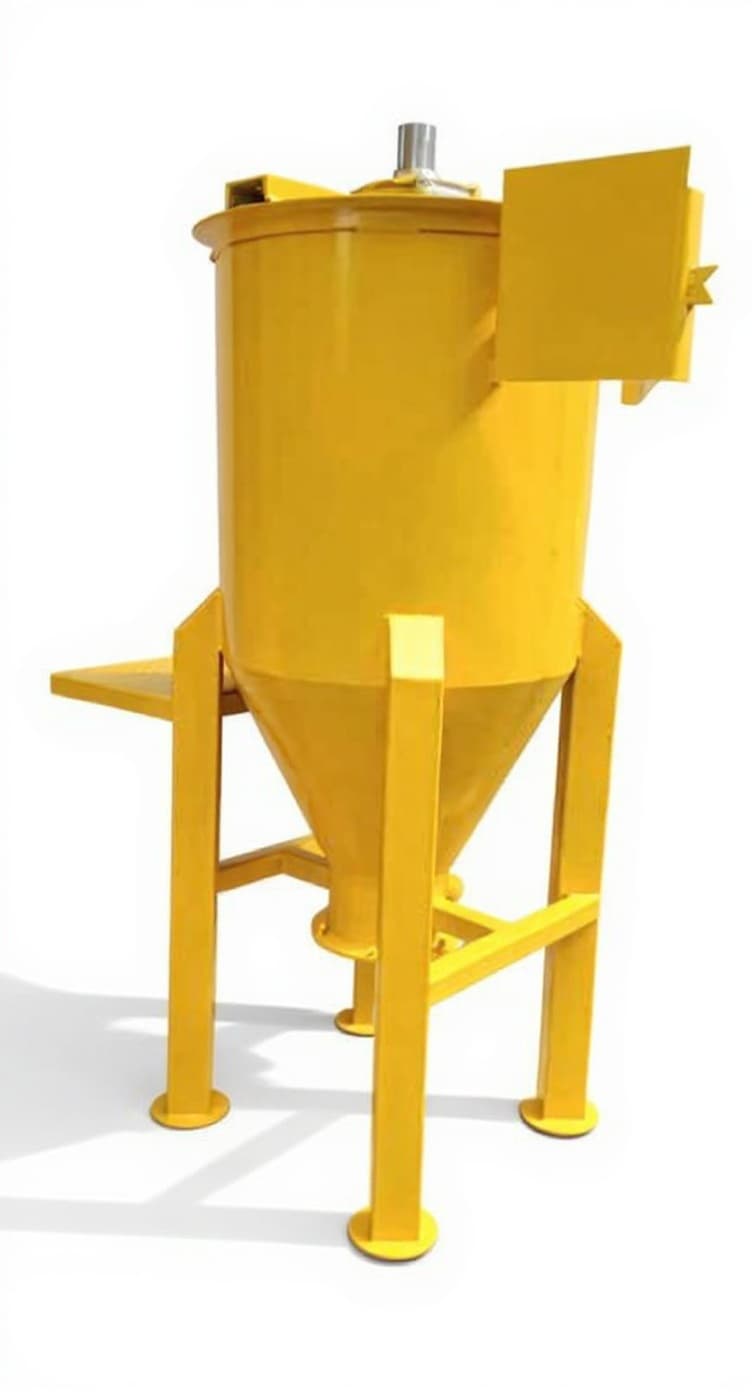 yellow metal dust