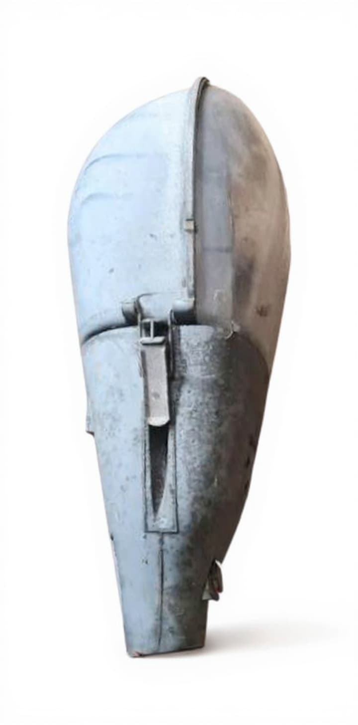 metal helmet