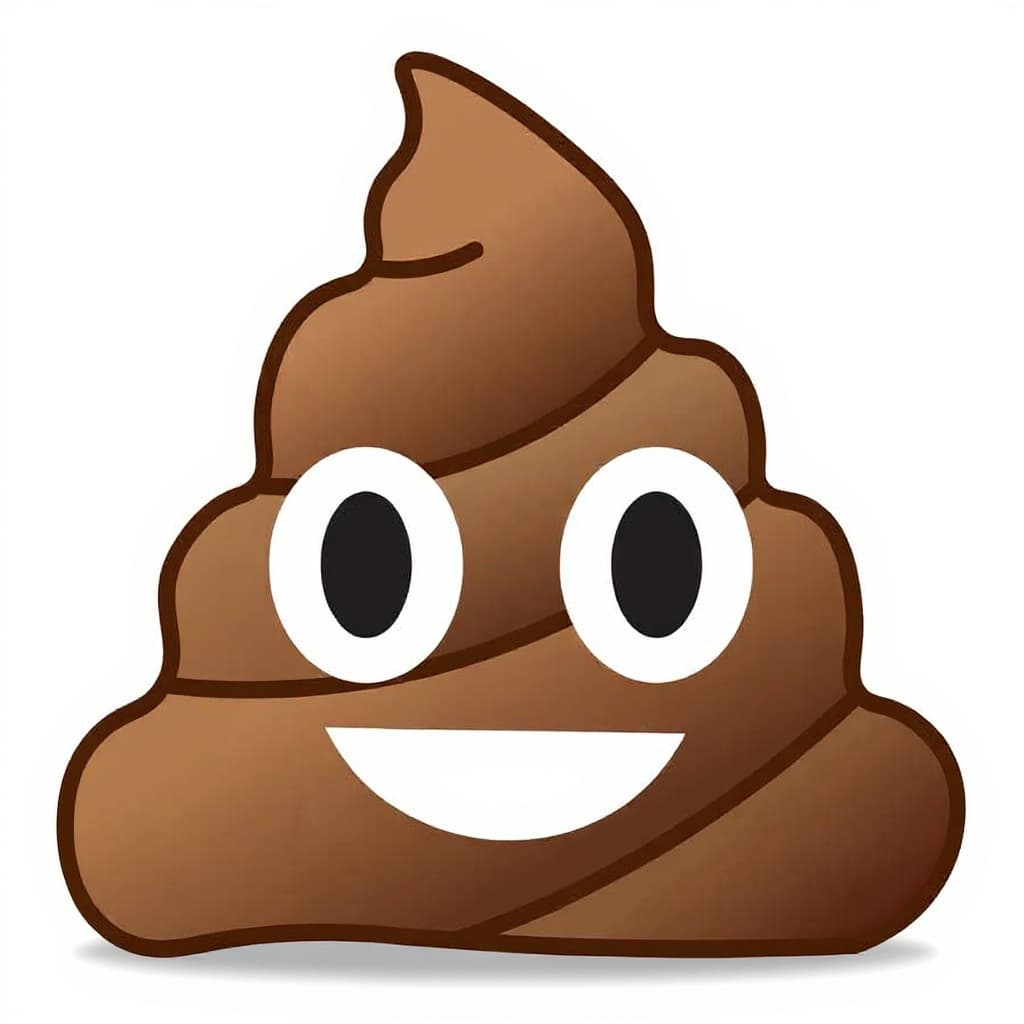 brown poop emoji