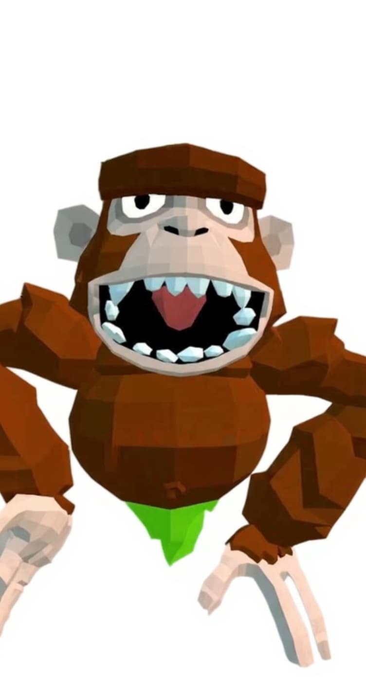 cartoon monkey